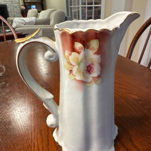 Nippon Hand painted Pitcher - Picture 4 of 6